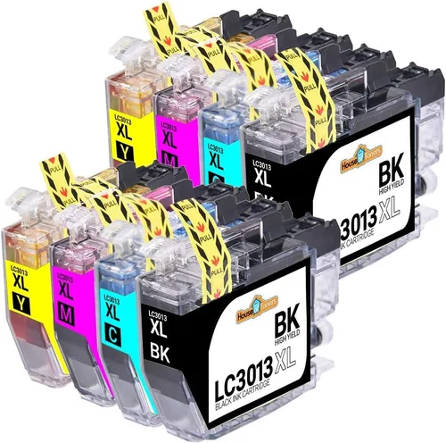 Vista 2 de Houseoftoners Cartucho de tinta remanufacturado para Brother LC3013XL Reemplazo de alto rendimiento para Brother LC3013XL MFC-J491DW J497DW J690DW