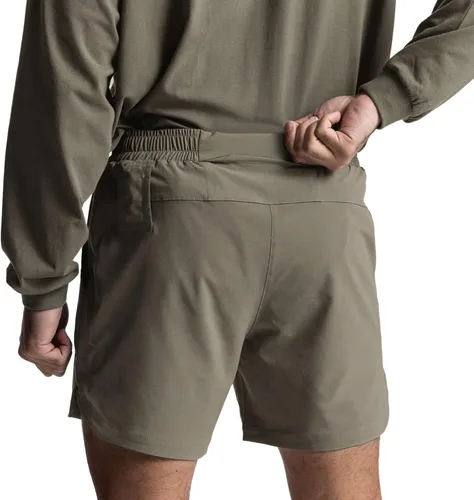 Vista 5 de Pantalones cortos deportivos para correr para hombre, 5 pulgadas, para entrenamiento, gimnasio, tenis, secado rápido, para entrenamiento activo