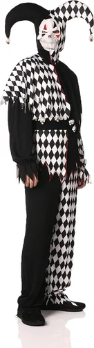 Vista 2 de California Costumes Evil Jester Plus Size Men's Costume