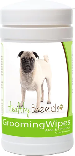 Vista 35 de Healthy Breeds Toallitas multiusos para aseo y desodorización para perros Affenpinscher – Más de 200 razas – Limpia las almohadillas para las patas
