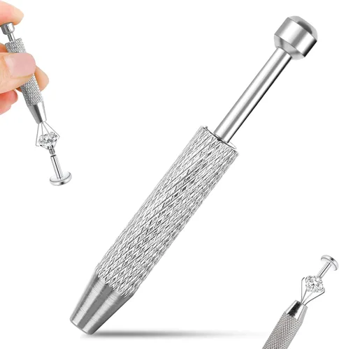 Vista 9 de Piercing Taper Ball Grabber Tool Stainless Steel Nose Ear Piercing Kits