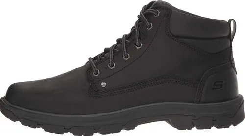 Vista 13 de Skechers - Botas de senderismo para hombre, color granate