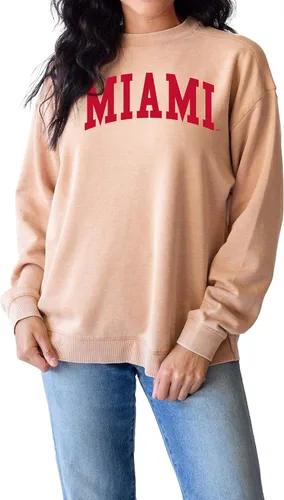 Vista 28 de chicka-d NCAA Burnout - Sudadera de forro polar para mujer