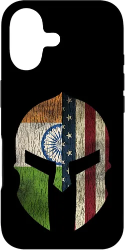 Vista 32 de iPhone 11 Indian American Pride - Carcasa para teléfono con bandera de la India