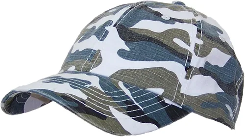 Vista 2 de MG Unisex Unstructured Ripstop Camouflage Adjustable Ballcap