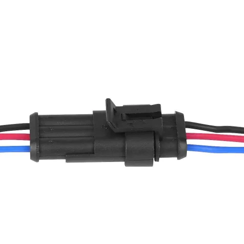 Vista 4 de Kits 3 Pin Way 3-Line 3P Car Auto Cable Conector Eléctrico Enchufe con Cable AWG Marino