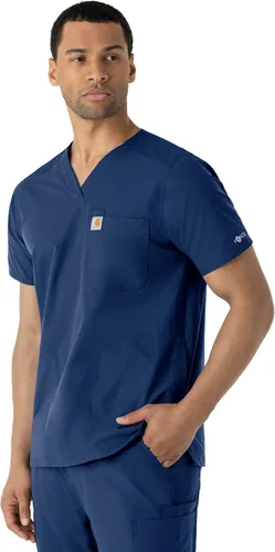 Vista 5 de Carhartt Scrubs C16113 Force Modern Fit V-Neck Top