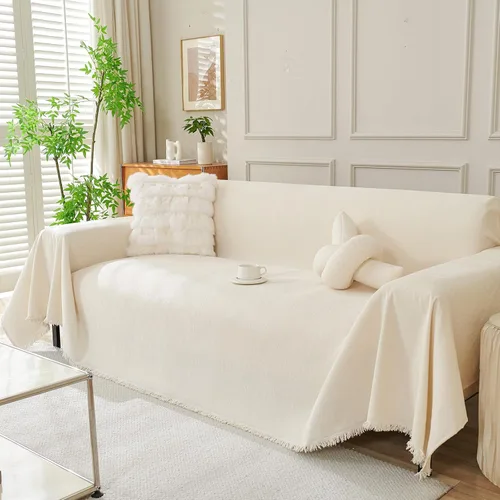 Vista 10 de DREAMINGO Funda de Sillón de Chenilla Fundas de Sofá Jacquard Lavables Protector de Muebles Funda de Sofá Reclinable 1 Cojín Funda de Silla