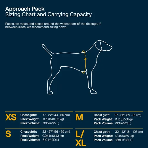 Vista 6 de Ruffwear, Approach Pack - Mochila para perro, color azul oscuro, talla L/XL Azul (Blue Dusk)