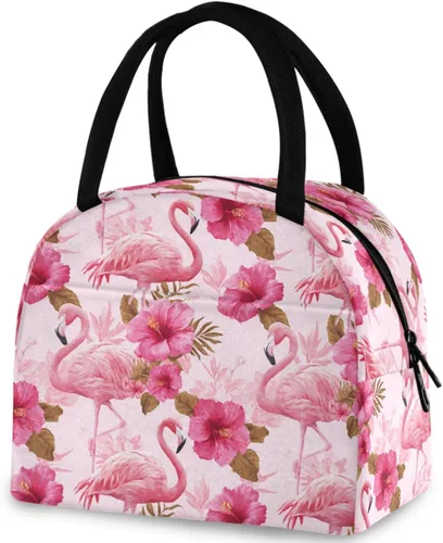 Vista 15 de Bolsa de almuerzo reutilizable para Halloween, colores arcoíris, murciélagos, estrellas, bolsa térmica aislada para el regreso a la escuela