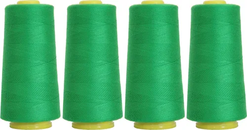 Vista 45 de Threadart Hilo Serger - Costura Poliéster - 2750 Yard Cono 40/2 - Aguamarina Polyester serger thread for overlock sewing, seams and garment