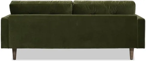Vista 7 de Jennifer Taylor Home Nicholas - Sofá moderno de mediados de siglo de 83.5 pulgadas, terciopelo verde oliva