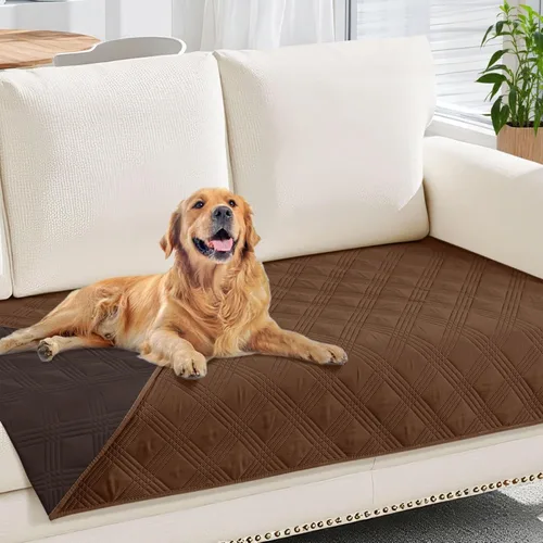 Vista 52 de hyha - Manta impermeable para cama de perro, mantas suaves para mascotas, funda impermeable para sofá para perros, fundas reversibles lavables