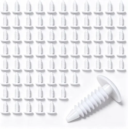 Vista 18 de OTUAYAUTO 150PCS ATV UTV Plastic Fender Clips Body Rivets Fit for Honda 8mm