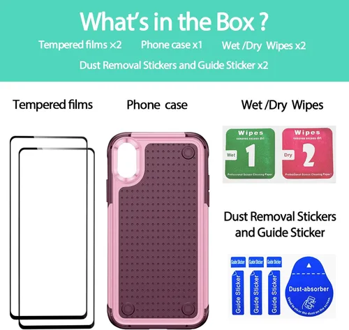 Vista 314 de Jeylly Funda para iPhone SE/Funda para iPhone 5S, Exterior de Plástico Duro que Absorbe Golpes + Interior de Silicona de Goma Defensor contra