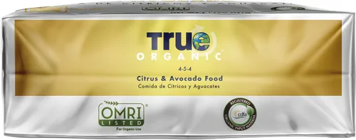 Vista 5 de True Organic Alimentos para Cítricos y Aguacate – Fertilizante Orgánico para Follaje Abundante y Fruto Abundante – Bolsa de 4 libras Cubre 70 Pies
