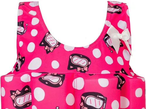 Vista 4 de Traje de baño flotante de una pieza para bebés y niños de 1 a 10 años