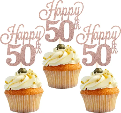 Vista 14 de Paquete de 24 adornos para cupcakes con purpurina número 15, quince cumpleaños, decoración para cumpleaños de 15 años, suministros de fiesta de Negro
