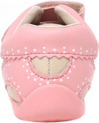 Vista 4 de Momo Baby Girls First Walker - Zapatillas de deporte de piel para bebé