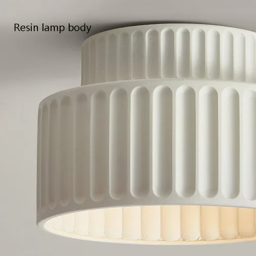 Vista 3 de Close to Ceiling Lights Ceiling Light Japanese Style Flush Mount Ceiling Lamp Close to Ceiling Light Fixtures for Entryway Hallway Cloakroom Milk