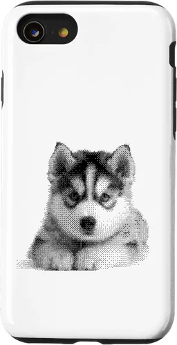 Vista 18 de Cute Siberian Husky for Dog Mom and Paw Parents Case for iPhone XR
