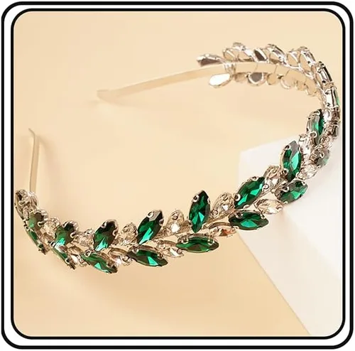 Vista 8 de Kercisbeauty Corona de cristal para mujeres y niñas