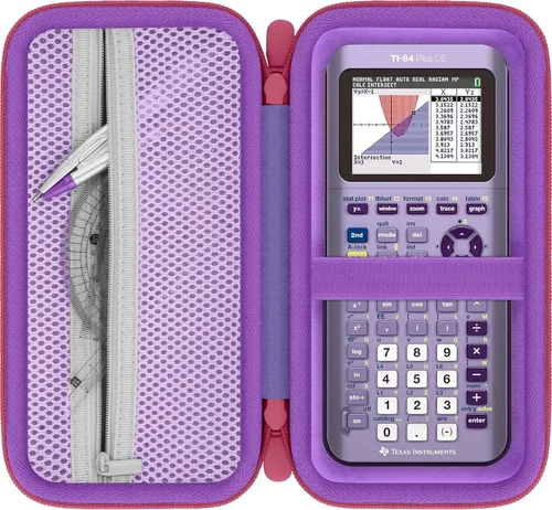 Vista 16 de Estuche rígido para calculadora CE Texas Instruments TI-84 Evo/TI-84
