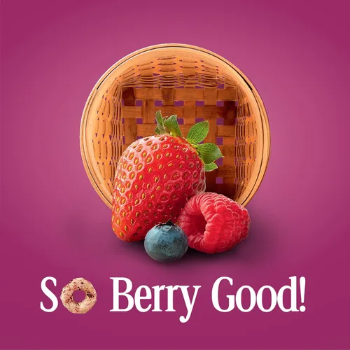Vista 6 de Cereal de desayuno Very Berry Cheerios sin gluten, caja de 14.5 onzas (paquete de 2)