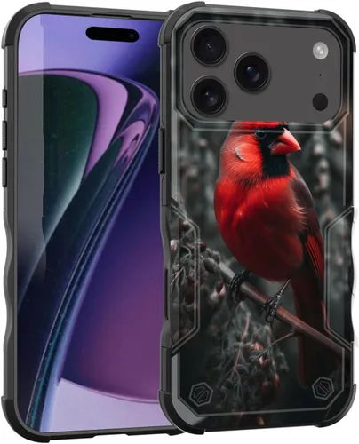 Vista 99 de Funda para iPhone Air, [doble capa] [protección contra caídas de grado militar de 10 pies] Funda resistente a prueba de golpes para iPhone Air