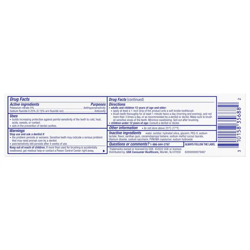 Vista 17 de Sensodyne Pronamel Active Shield Pasta Dental Blanqueadora de Esmalte, Menta Fresca - 3.4 onzas x 3 Ayuda a defenderse contra las caries