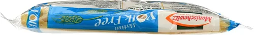 Vista 7 de Manischewitz Pasta de fideos premium enriquecida mediana sin yema de 12 onzas (paquete de 3) sin colesterol, 0.28 oz de proteína por porción, baja