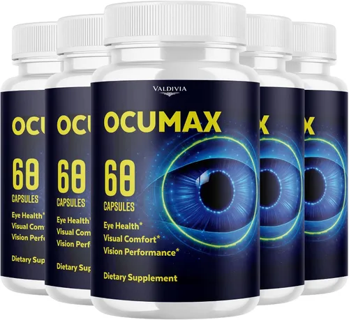 Vista 9 de OcuMax Cápsulas OcuMax OcuMax Advanced Eye Health Support Máxima Fuerza, Suplemento Todo Natural Vitaminas para Salud General y Apoyo al Bienestar