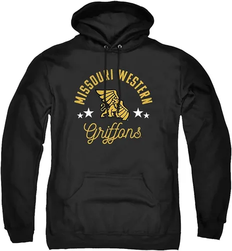 Vista 42 de LOGOVISION Colección oficial de sudaderas con capucha para adultos con capucha de la mascota desgastada Abilene Christian Wildcats