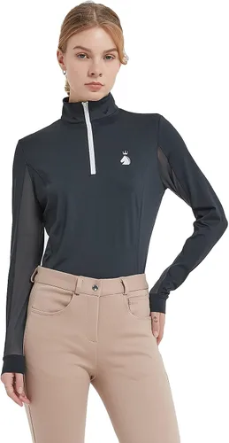 Vista 2 de HR Farm - Camisa de manga larga Ice Feel de secado rápido para mujer