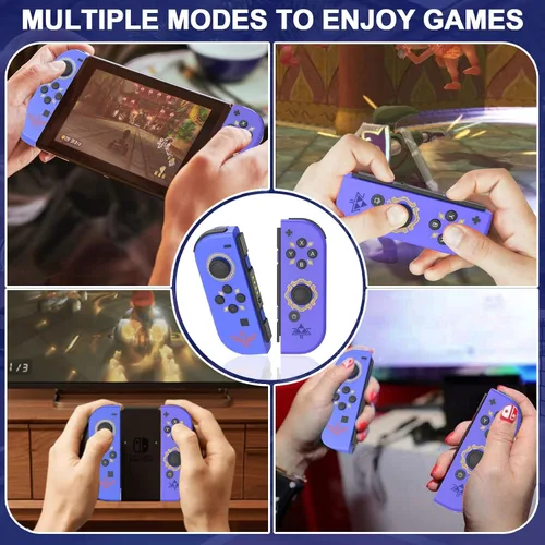 Vista 4 de AUGEX Switch Controllers, Upgraded Switch Controller for NS Game, LR Wireless Controller Compatible with Nintendo Switch, Switch Controller with