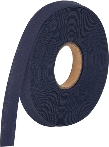 Vista 153 de MECCANIXITY Cinta al bies de doble pliegue de 1 pulgada, cinta al bies de poliéster continua a granel para coser, costura, acolchado, dobladillo