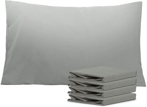 Vista 43 de NTBAY Juego de fundas de almohada estándar, paquete de 2 fundas de almohada de microfibra cepillada de 20 x 26 pulgadas, suaves, sin arrugas Aqua