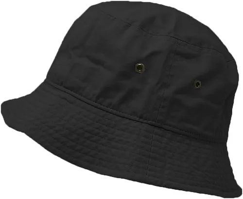 Vista 15 de Glory Max Sombrero de cubo unisex de color sólido 100% algodón, sombrero de ala pequeña, plegable, para viajes, verano, playa