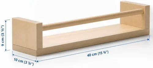 Vista 5 de Ikea Bekvam - Estante para especias, abedul