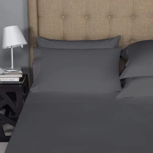 Vista 3 de Trend Bedding Mart TBM - Juego de 4 sábanas con fundas de almohada, 100% algodón egipcio, 1000 hilos, calidad de hotel para colchones de hasta 18