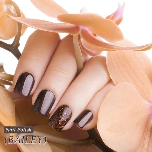 Vista 2 de Karma Naturals Esmalte de uñas – No tóxico, vegano y libre de crueldad (Bailey, 0.43 onzas líquidas)