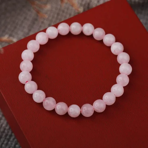 Vista 7 de Crystal Vibe Pulseras de cuentas de 0.315 in para mujeres y hombres, pulseras de cristal con piedras preciosas naturales, tamaño elástico ajustable
