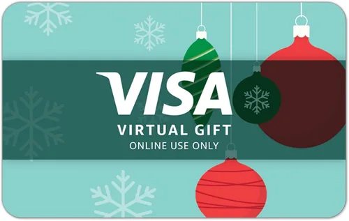 Vista 3 de Visa Virtual eGift Card - $200 (plus $6.95 Purchase Fee) For Online Use Only