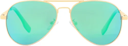 Vista 41 de Gafas de sol polarizadas de aviador pequeñas para niñas y niños de 4 a 16 años