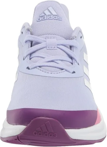 Vista 2 de adidas - Tenis Fortarun para correr unisex para niños Tono violetablancomorado 7 Big Kid