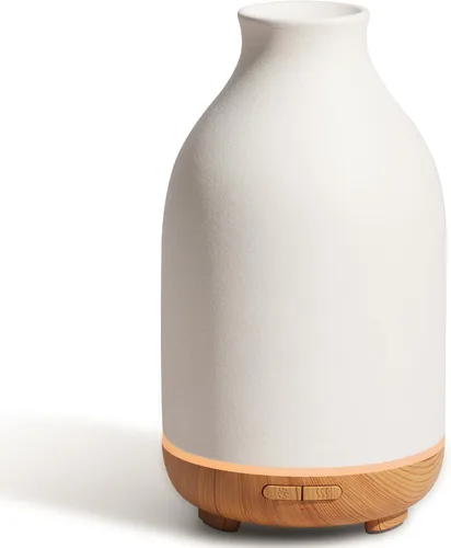 Vista 10 de InnoGear - Difusor de aceite esencial, difusor de piedra cerámica de 150 ml hecho a mano para aromaterapia, humidificador ultrasónico de niebla fría