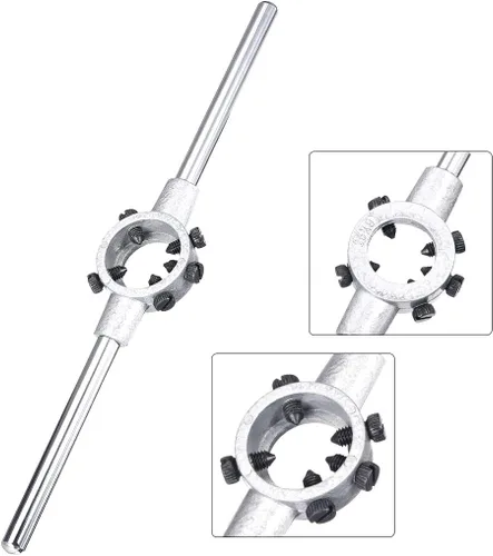 Vista 3 de uxcell Soporte de llave de mango para M7-M9 métrico / 0.472 in-0.984 in OD redondo