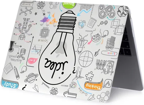 Vista 3 de Funda rígida compatible con MacBook Pro de 13 pulgadas 2012 2011 2010 2009 2008 versión A1278 con CD-ROM, funda rígida de plástico para portátil