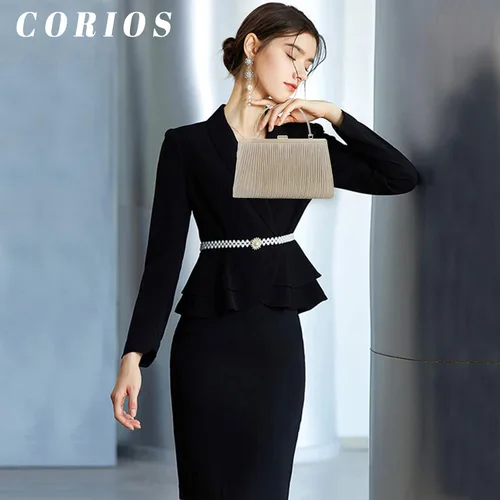 Vista 2 de Bolso de mano para mujer, con lentejuelas y brillantina, bolso encantador para novia, boda, elegante bolso cruzado