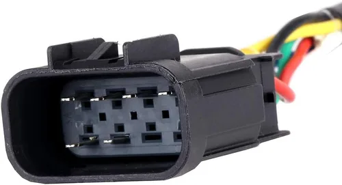 Vista 6 de Espejo de remolque de capó, espejo de puerta de camión apto para 2008-2016 para Freightliner para camión Cascadia con tapa cromada calentada